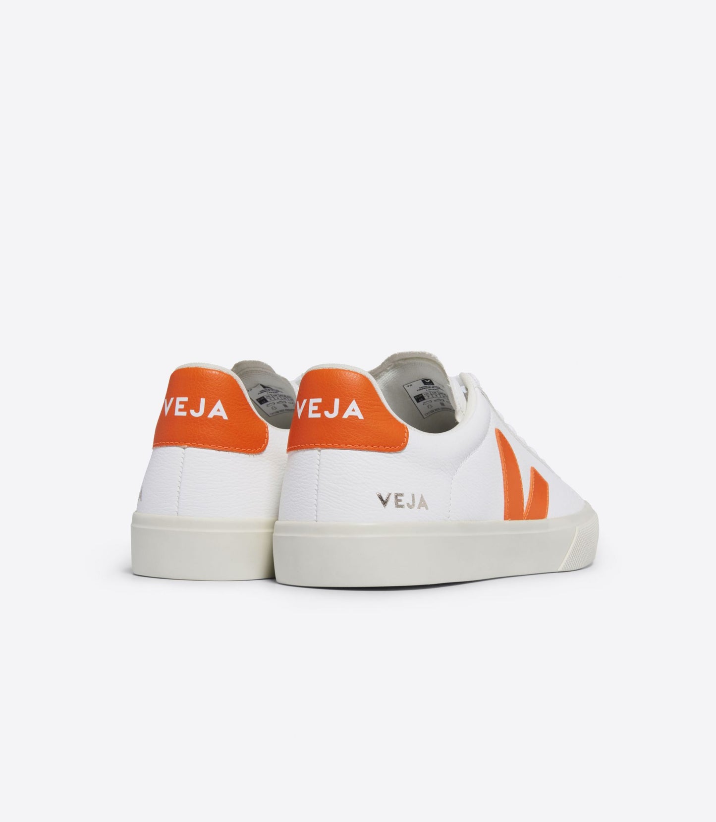 Veja "Campo Chromefree Leather" M - Extra White / Fury