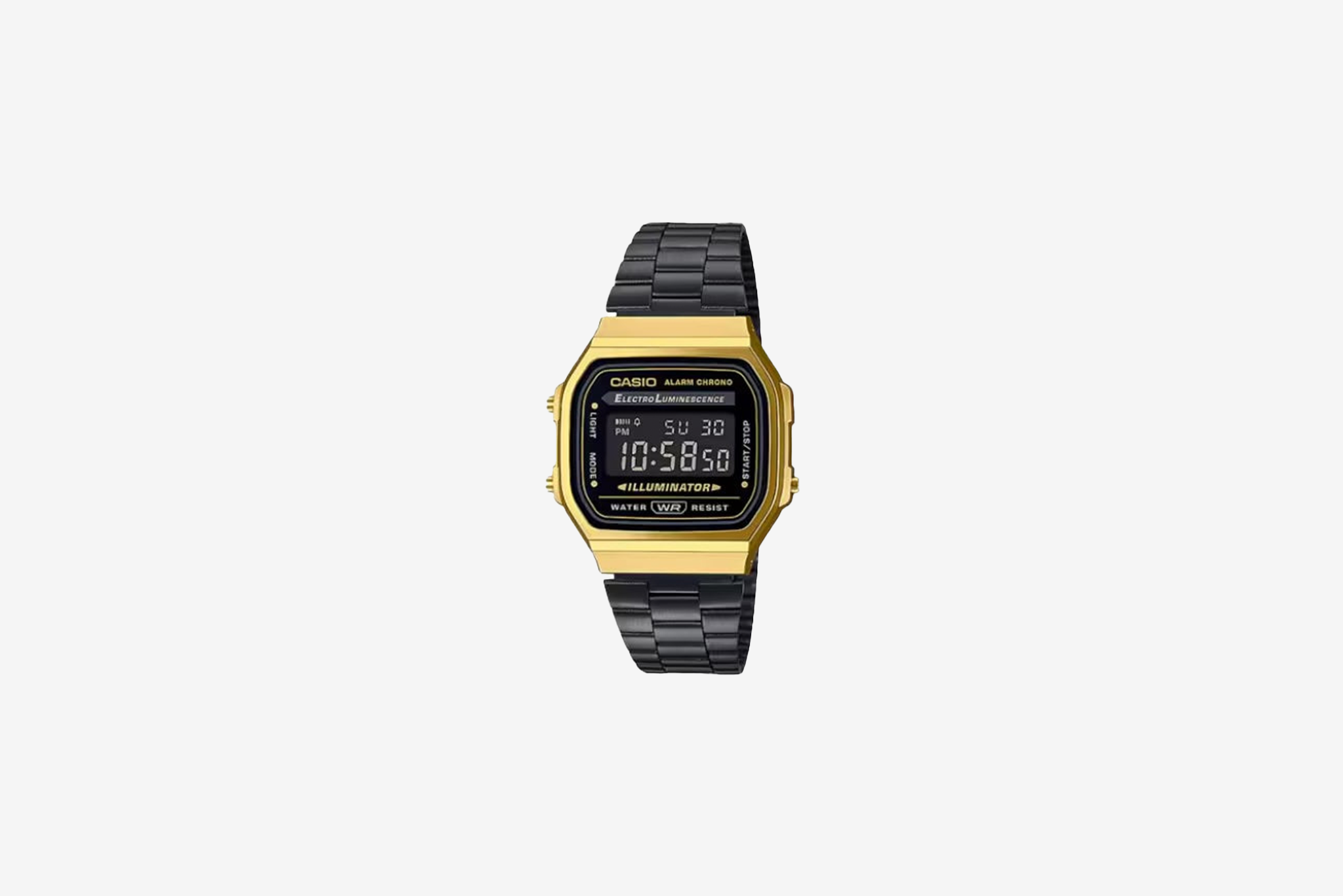 Casio vintage gold and black cheap