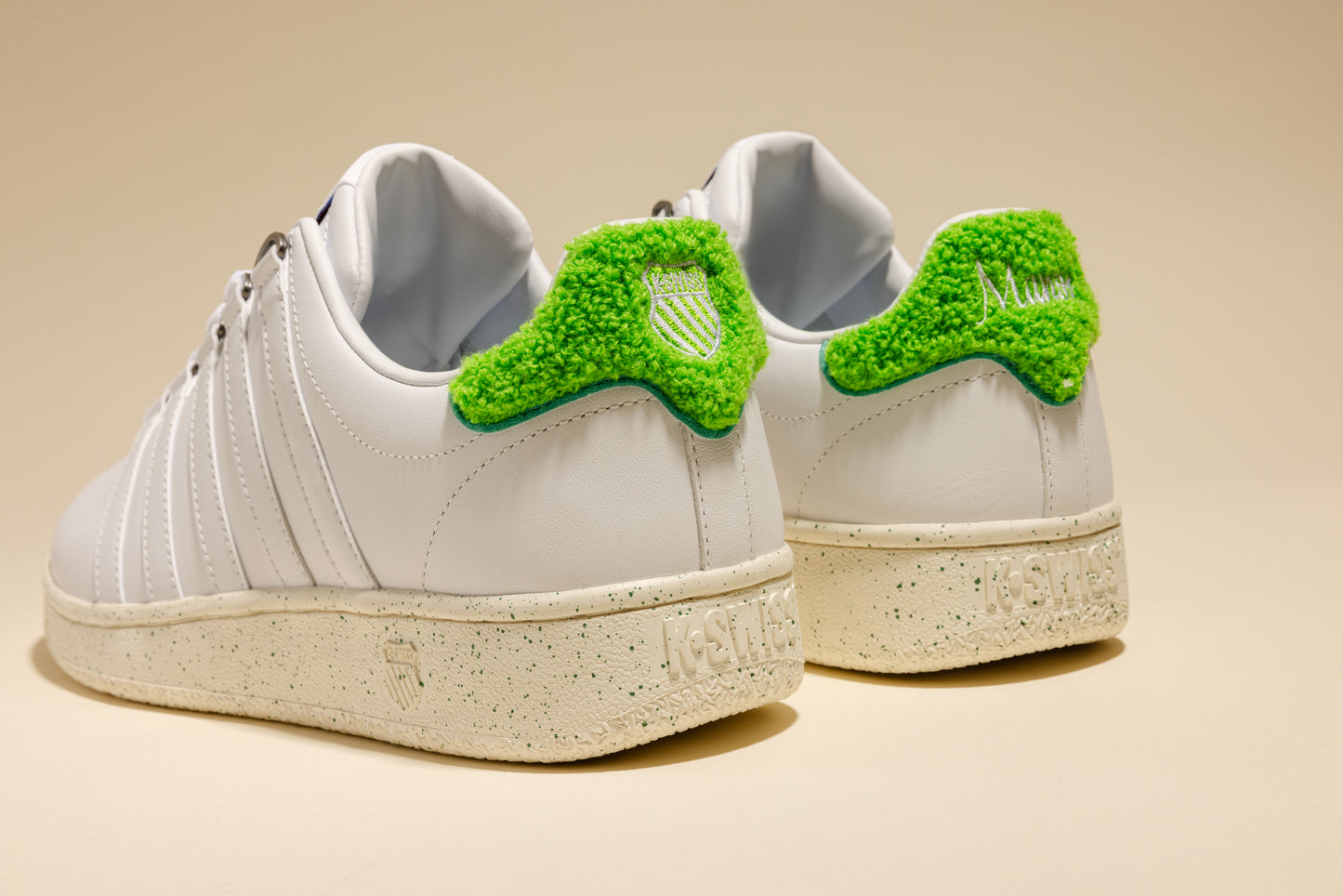 K-Swiss "Classic VN x Manor" M - White / Egret / Grass Green / Jasmine