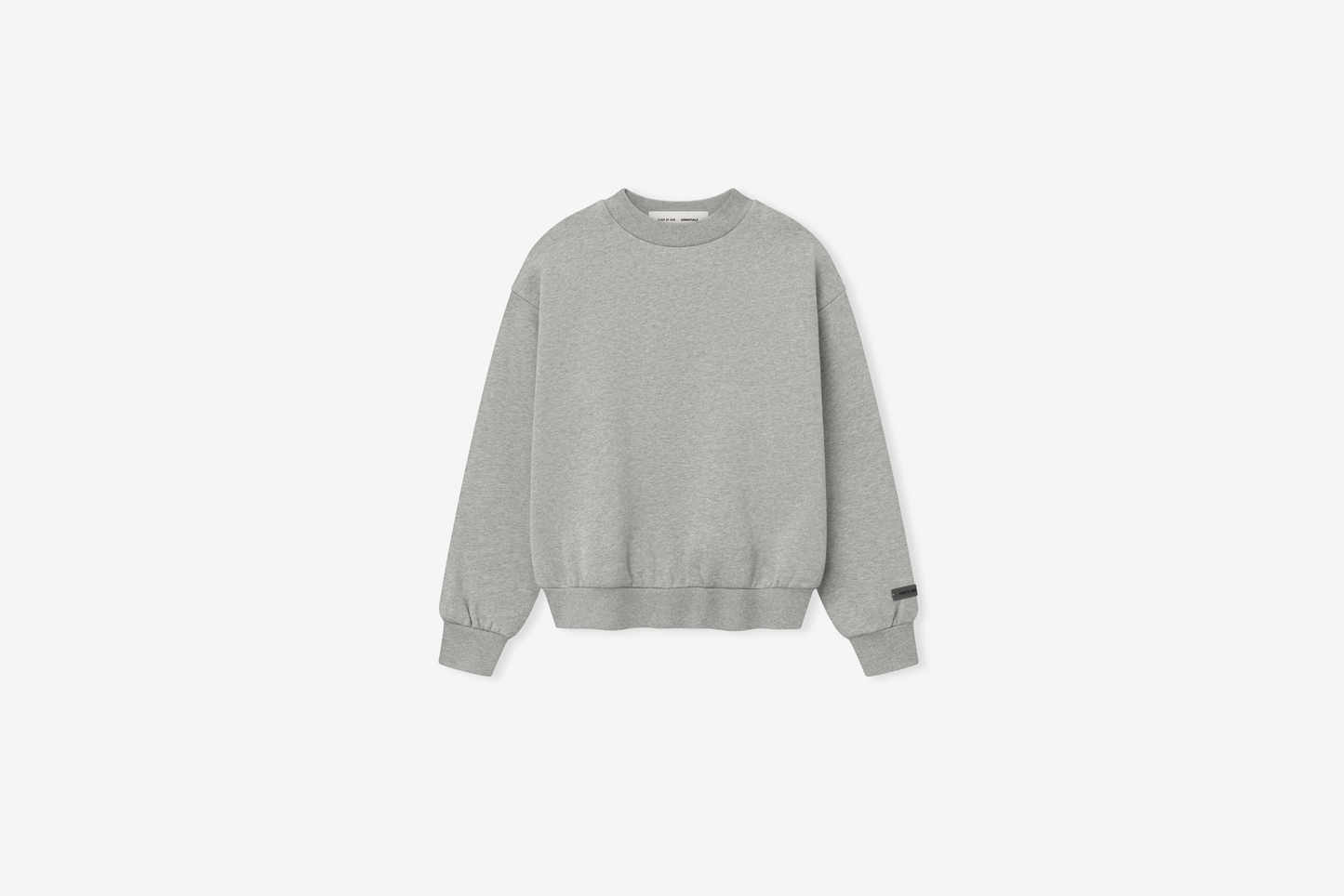Fear of God Essentials "Classic Fit Crewneck" W - Concrete Heather