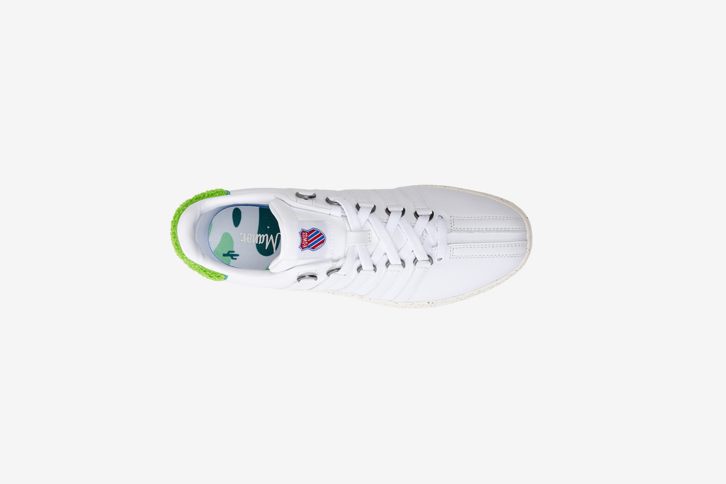 K-Swiss "Classic VN x Manor" M - White / Egret / Grass Green / Jasmine