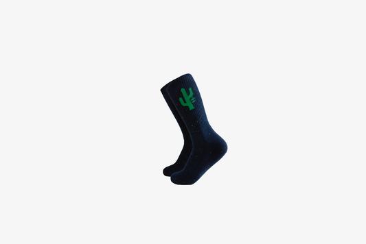 Manor "Hang Time Sock" - Confetti Navy / Green