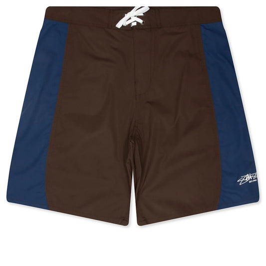 Stussy "Curved Panel Board Short" Mens - Brown