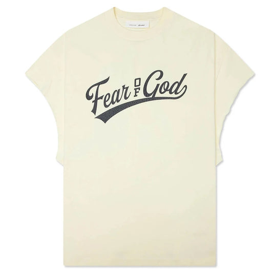 Fear of God Essentials "Cut Off 90's Shirt" Mens - Chalk