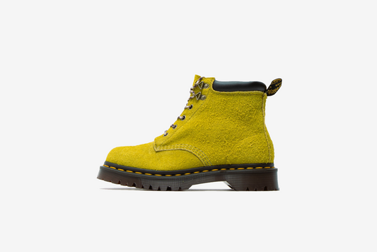 Dr. Martens "939 Long Napped Suede Hiker Boots" M - Moss Green
