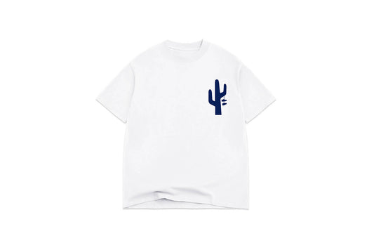 Manor "Diamond T-Shirt" Kids - White / Royal