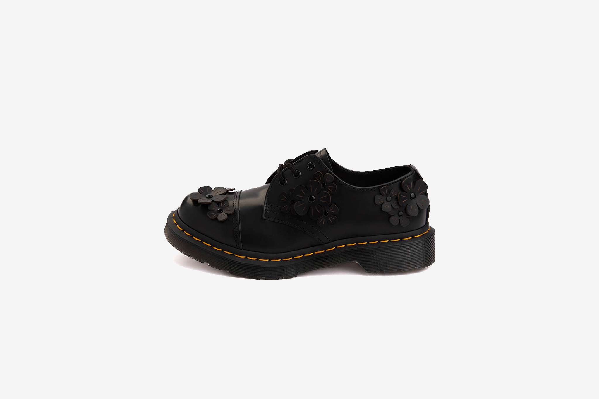 Dr. Martens 1461 Flower Applique W Black Manor
