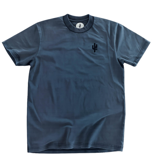 Manor "Hangtime Embroidered T-Shirt" Mens - Vintage Black