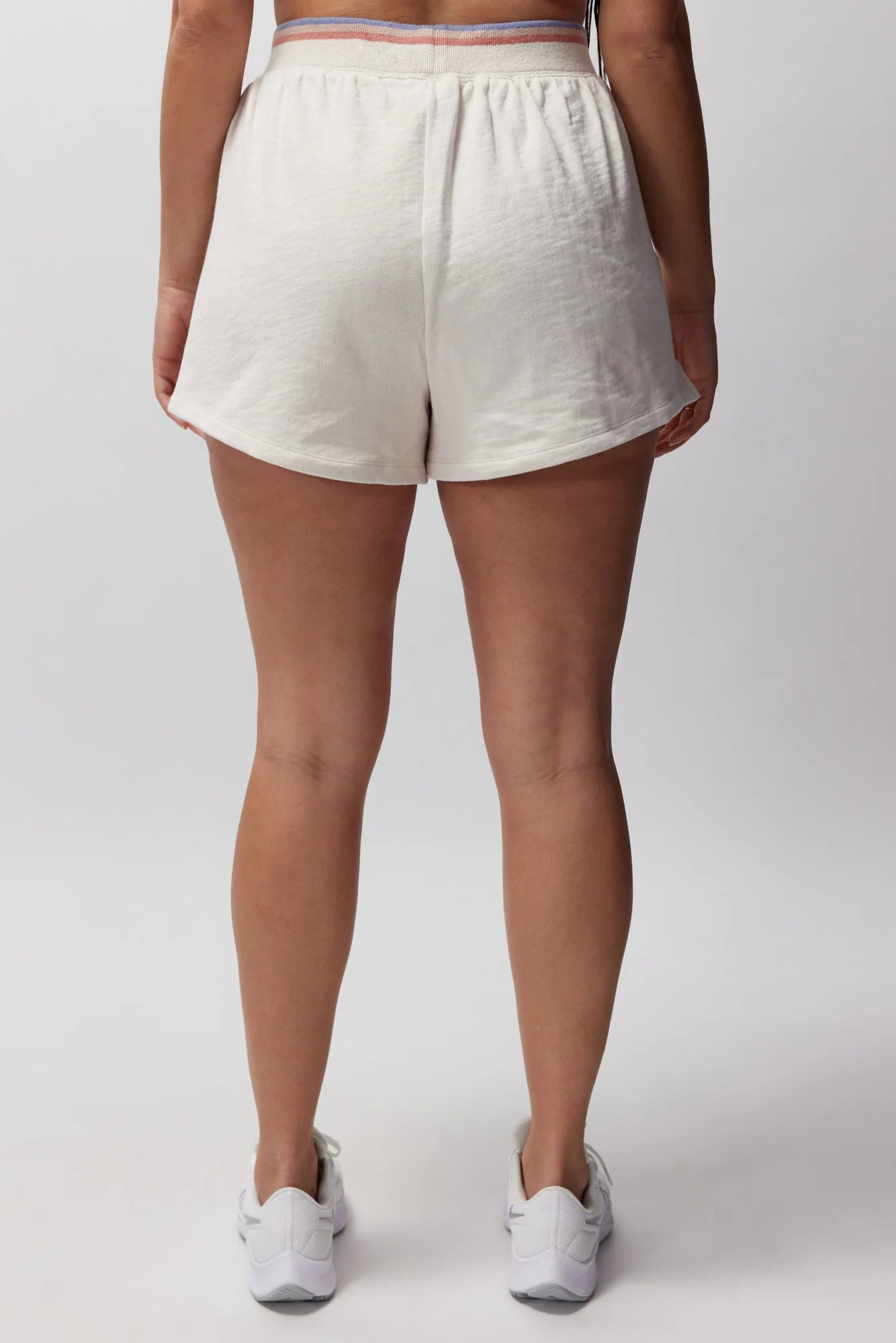Spiritual Gangster "Slub Terry Anja Sweat Short" W - White Sand
