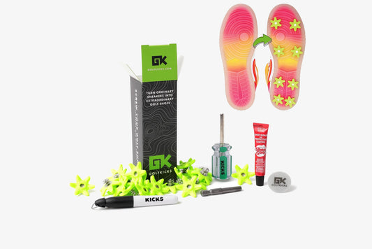 GolfKicks "DIY Traction Kit" M - Neon Green