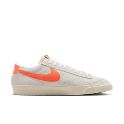 Nike "Blazer Low '77 PRM" M - Summit White / Safety Orange