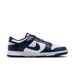 Nike "Dunk Low Retro" M - White / Midnight Navy