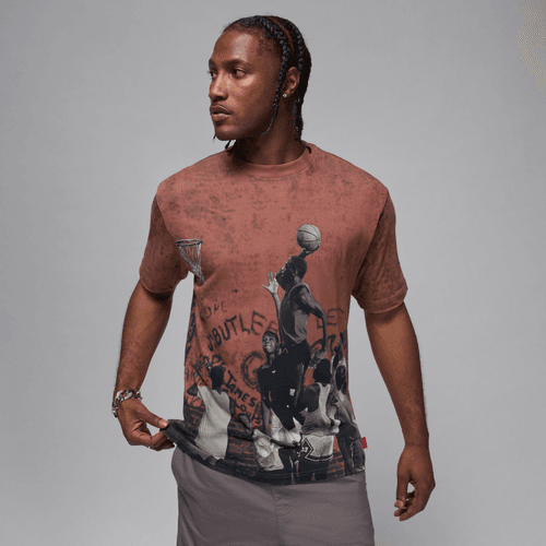 Air Jordan "85 Men's Graphic T- Shirt" M - Wings Jordan Red / Black