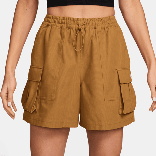 Nike "Mid Rise Loose 5" Cargo Shorts" W - Desert Ochre / Sail