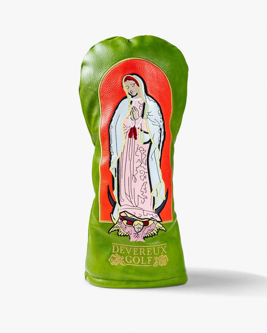 Devereux "Our Lady of Guadalupe Fitted Driver Cover" - Green