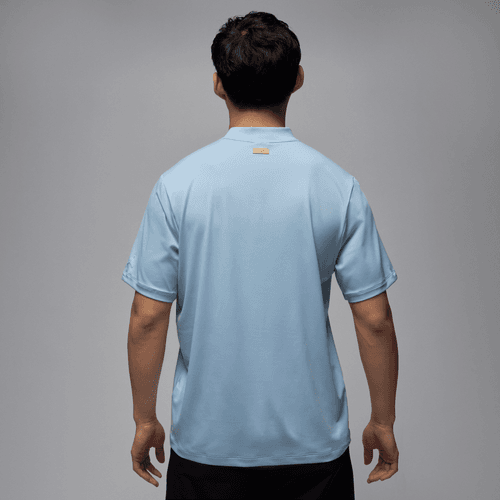 Jordan "Mock-Neck Golf T-Shirt" M - Light Armory Blue