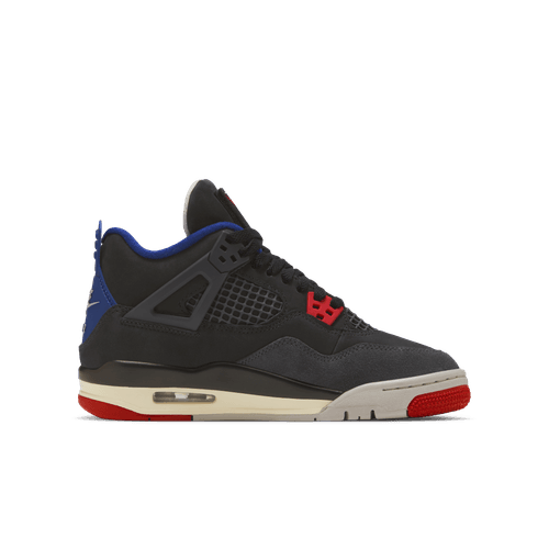 Air Jordan "4 Retro" GS - Black / Fire Red / Deep Royal Blue