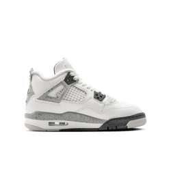 Air Jordan "4 Retro" GS - Summit White / Fire Red / Black