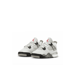 Air Jordan "4 Retro" TD - Summit White / Fire Red / Black