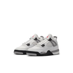 Air Jordan "4 Retro" PS - Summit White / Fire Red / Black