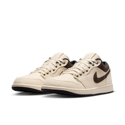 Air Jordan "1 Low PRM" M - Pale Ivory / Baroque Brown