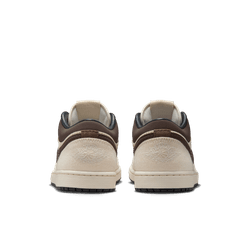 Air Jordan "1 Low PRM" M - Pale Ivory / Baroque Brown