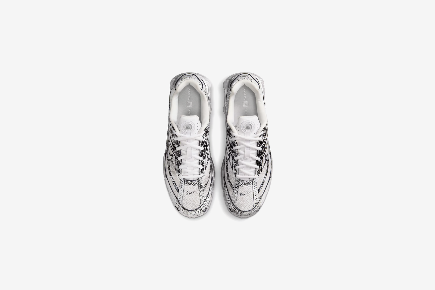 Nike "Shox Ride 2" M - White / Metallic Platinum / Black