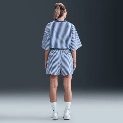 Nike "Striped Boxy Top" W - Game Royal / Sail