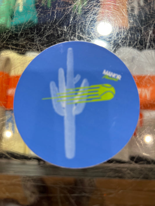 Manor "Sonoran Serve Sticker" - Blue