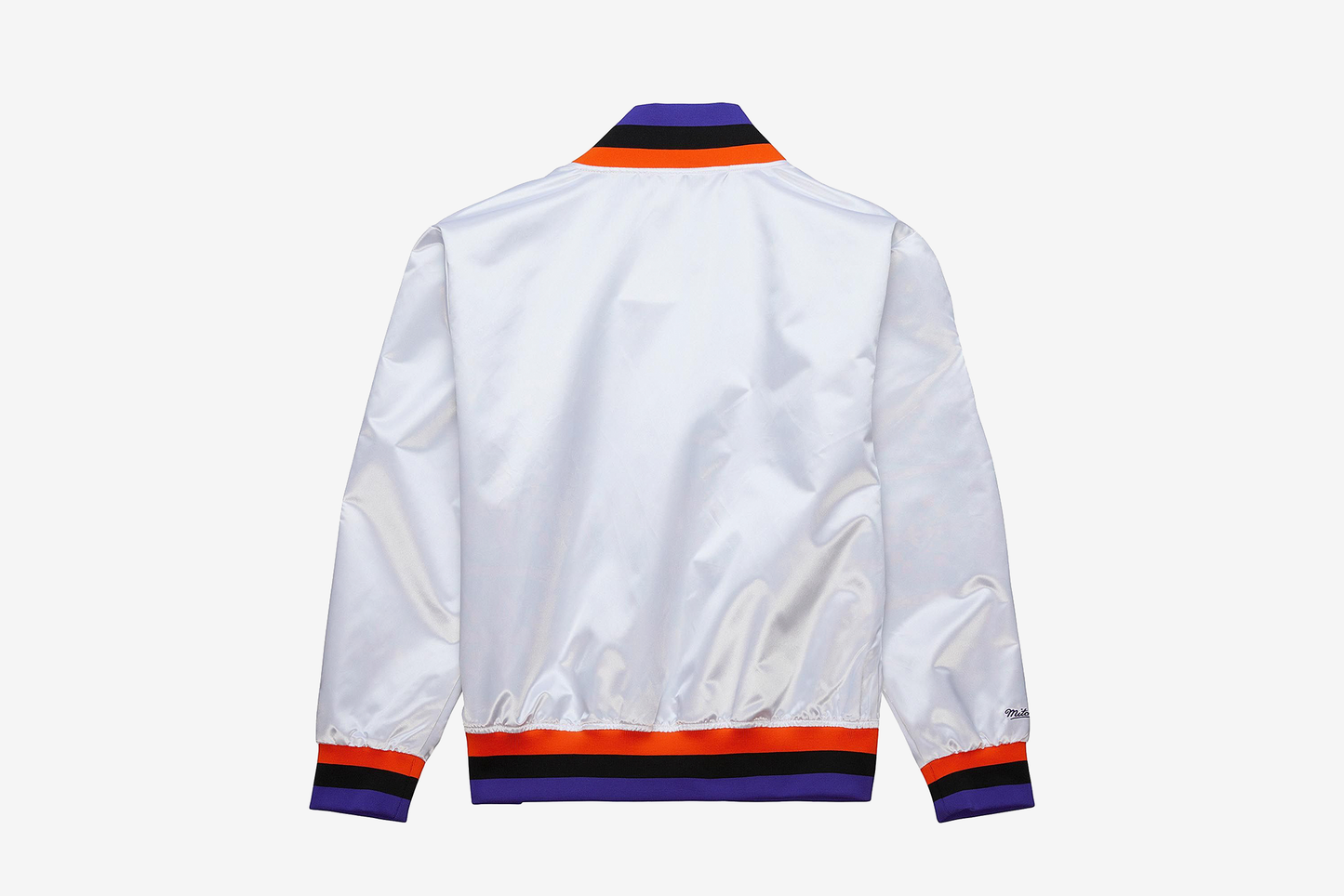 Mitchell & Ness x Manor "Phoenix Suns Jacket" M - Chalk White / Orange / Purple