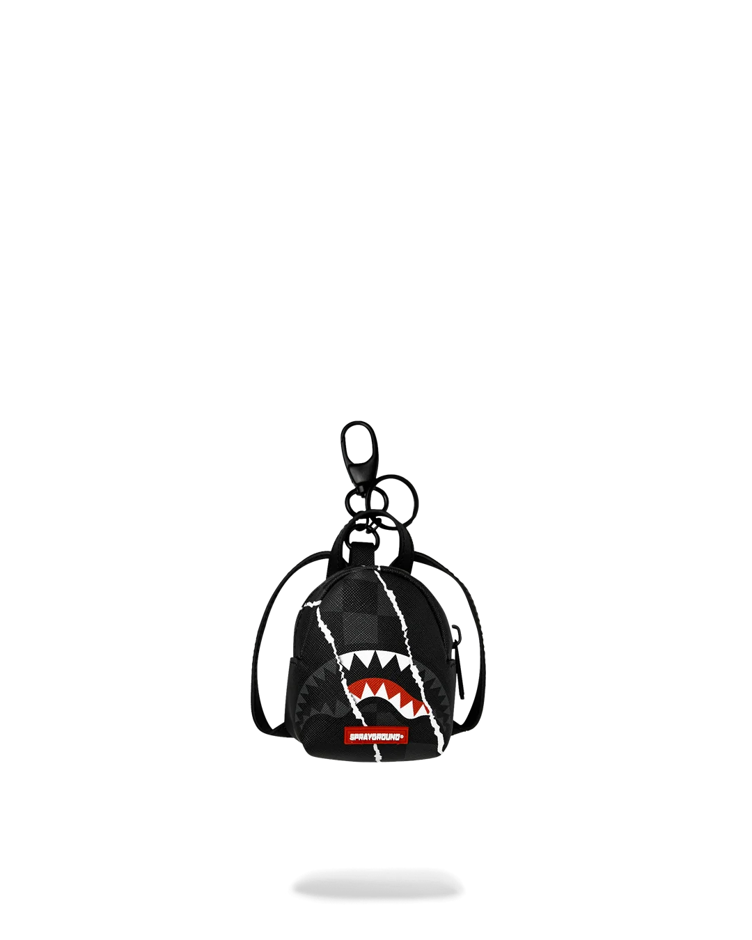 Sprayground "Shark Slash Backpack" Keychain - Black