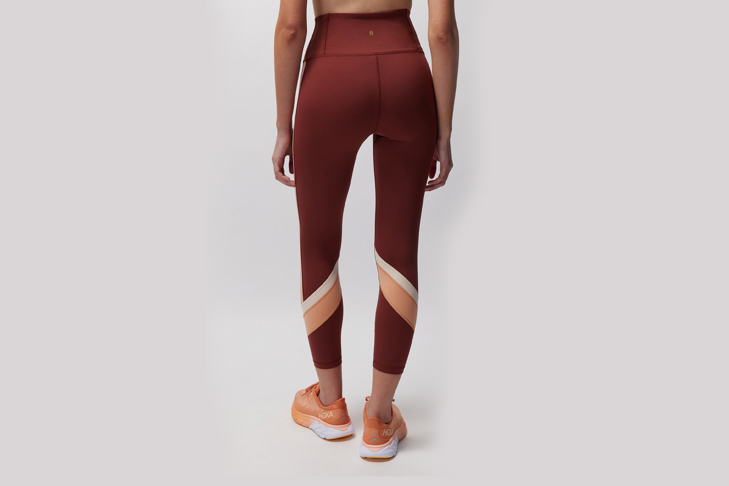 Spiritual Gangster "Velo Dream Tech Eco Jersey Legging W - Washed Burgundy