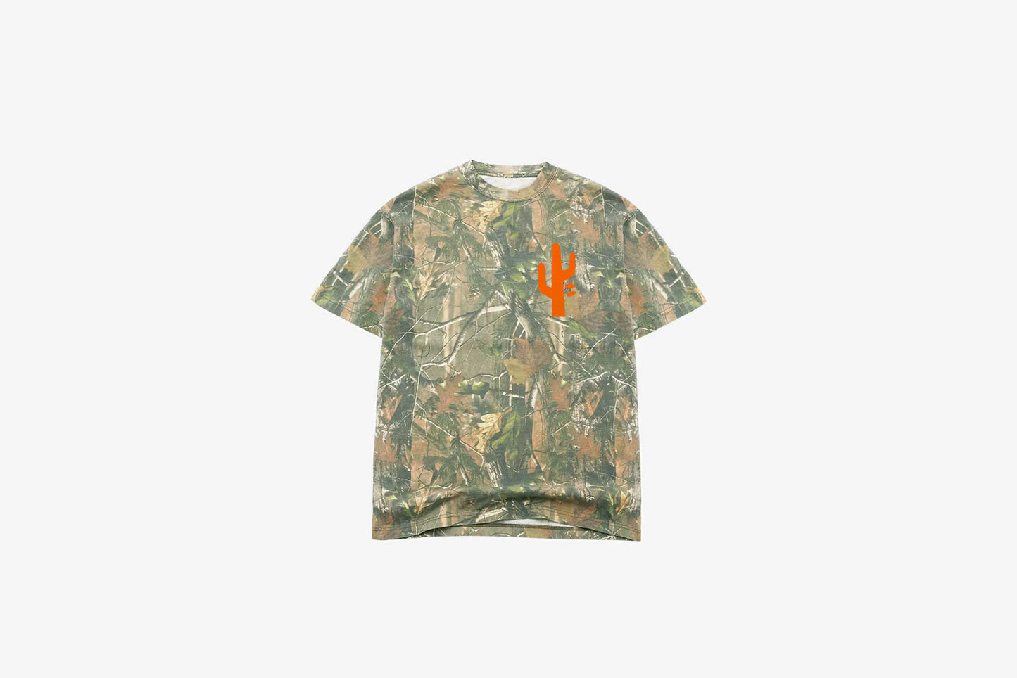 Manor "Local Legends" T-Shirt K - Tree Camo / Safety Orange