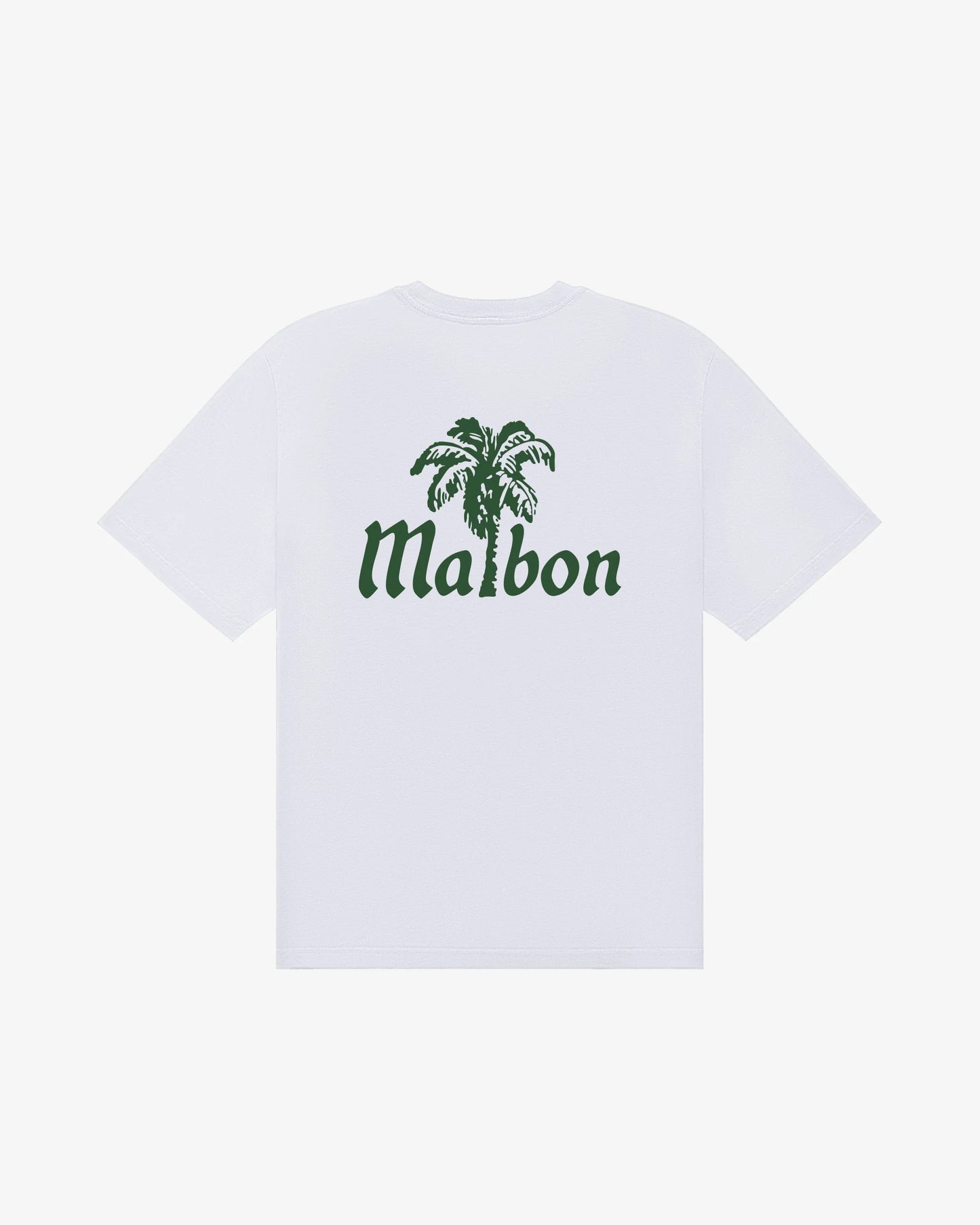 Malbon "Bermuda Playa Tee" Mens - Bright White