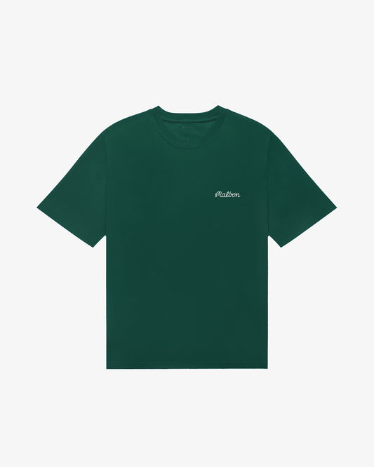 Malbon "Bermuda Baldwin Tee" Mens - Forest
