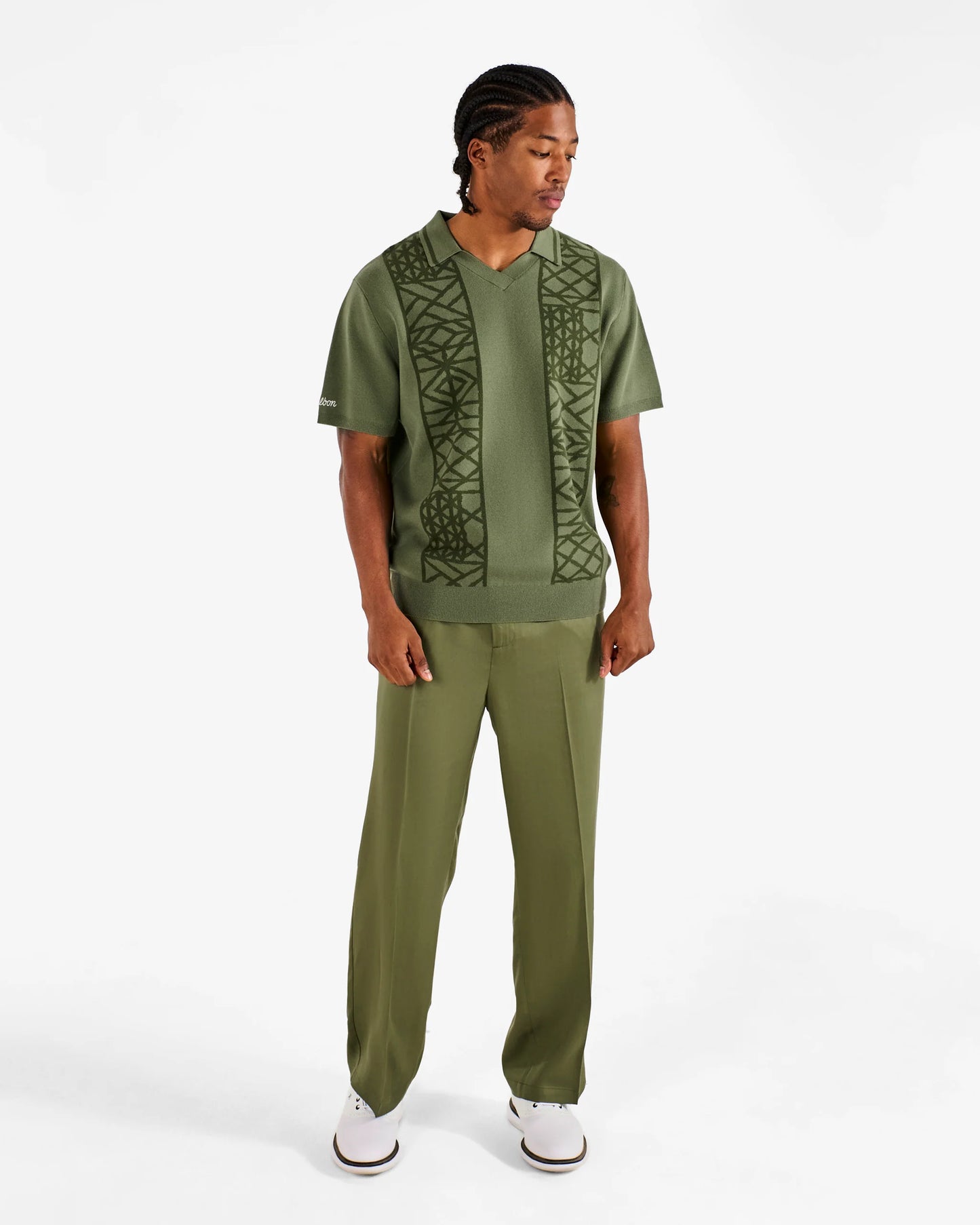 Malbon "Habana Polo" Mens - Olivine