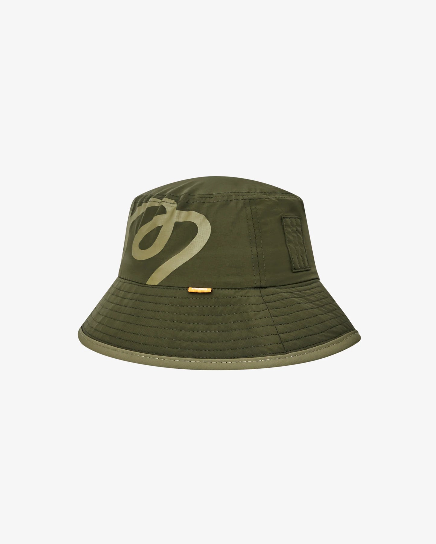 Malbon "RIPSTOP Bucket Hat" Mens - Dark Olive