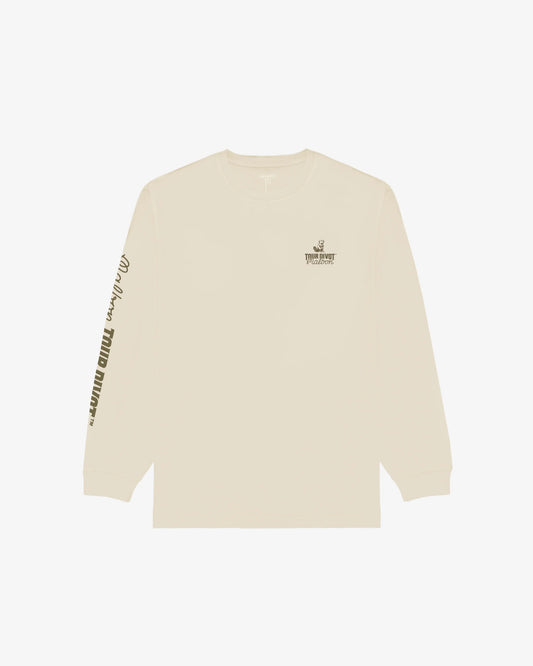 Malbon "Gorse Tour Divot Camo L/S Tee" Mens - Clay