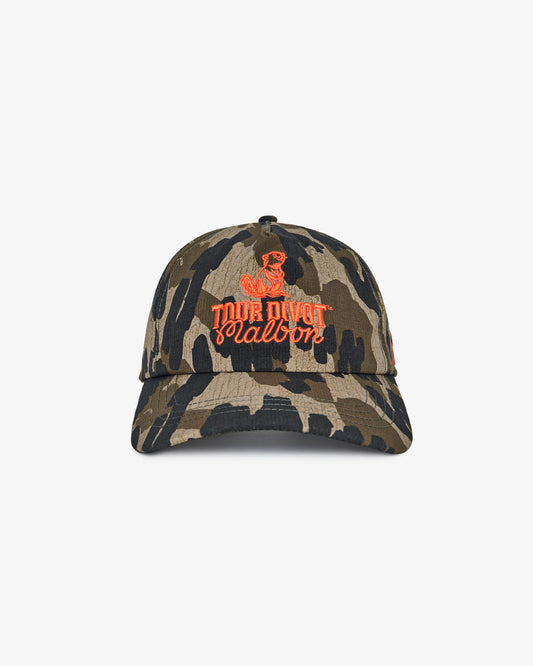 Malbon "Tour Divot Camo Snapback" Mens - Bark Camo
