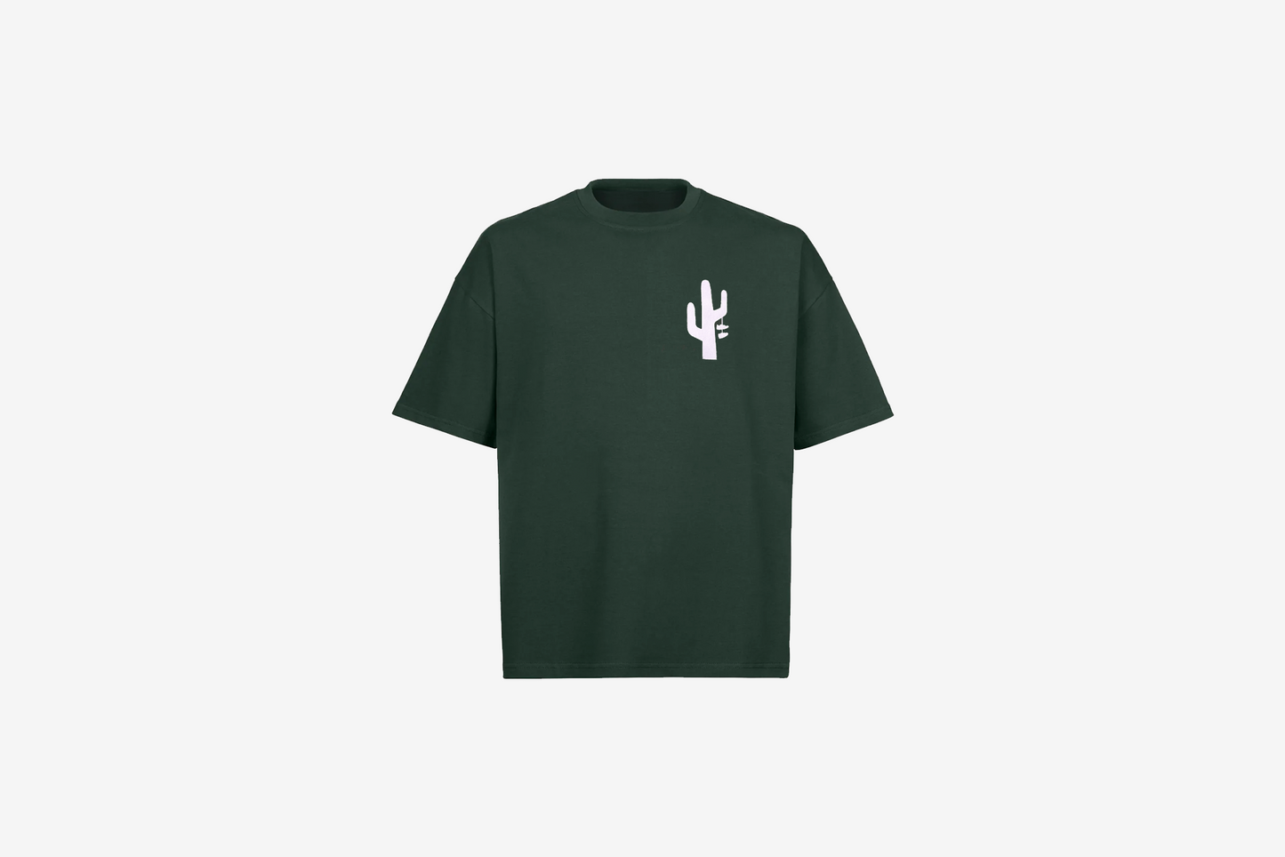 Manor "Grassy Shop Tee" T-Shirt M - Fairway Green / White