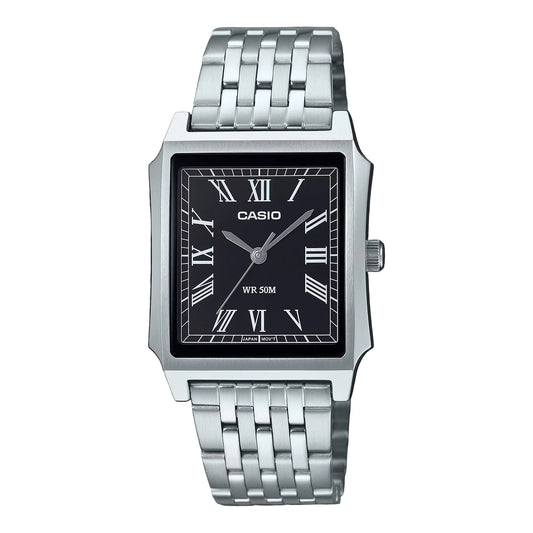 Casio "MTPB190D-BV" Watch - Silver / Black