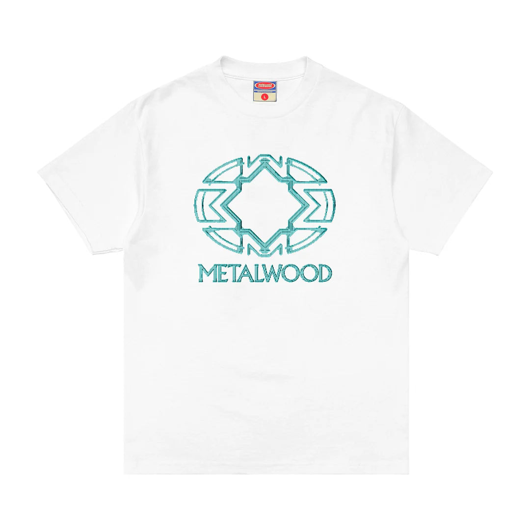 Metalwood Studio "Screen Illusion T-Shirt" M - White