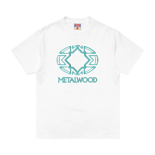 Metalwood Studio "Screen Illusion T-Shirt" M - White