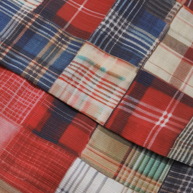 Metalwood Studio "Madras Patch Explorer Shirt" M- Multicolor