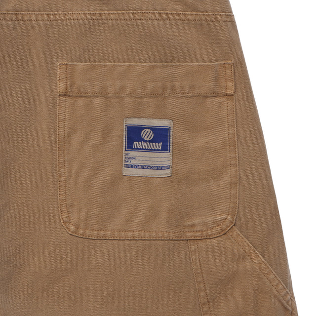 Metalwood Studio "Cut Off Carpenter Short" M- Rust/Brown