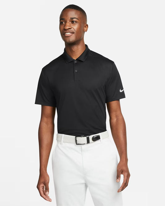 Nike Golf "Dri-FIT Victory Polo" M - Black / White