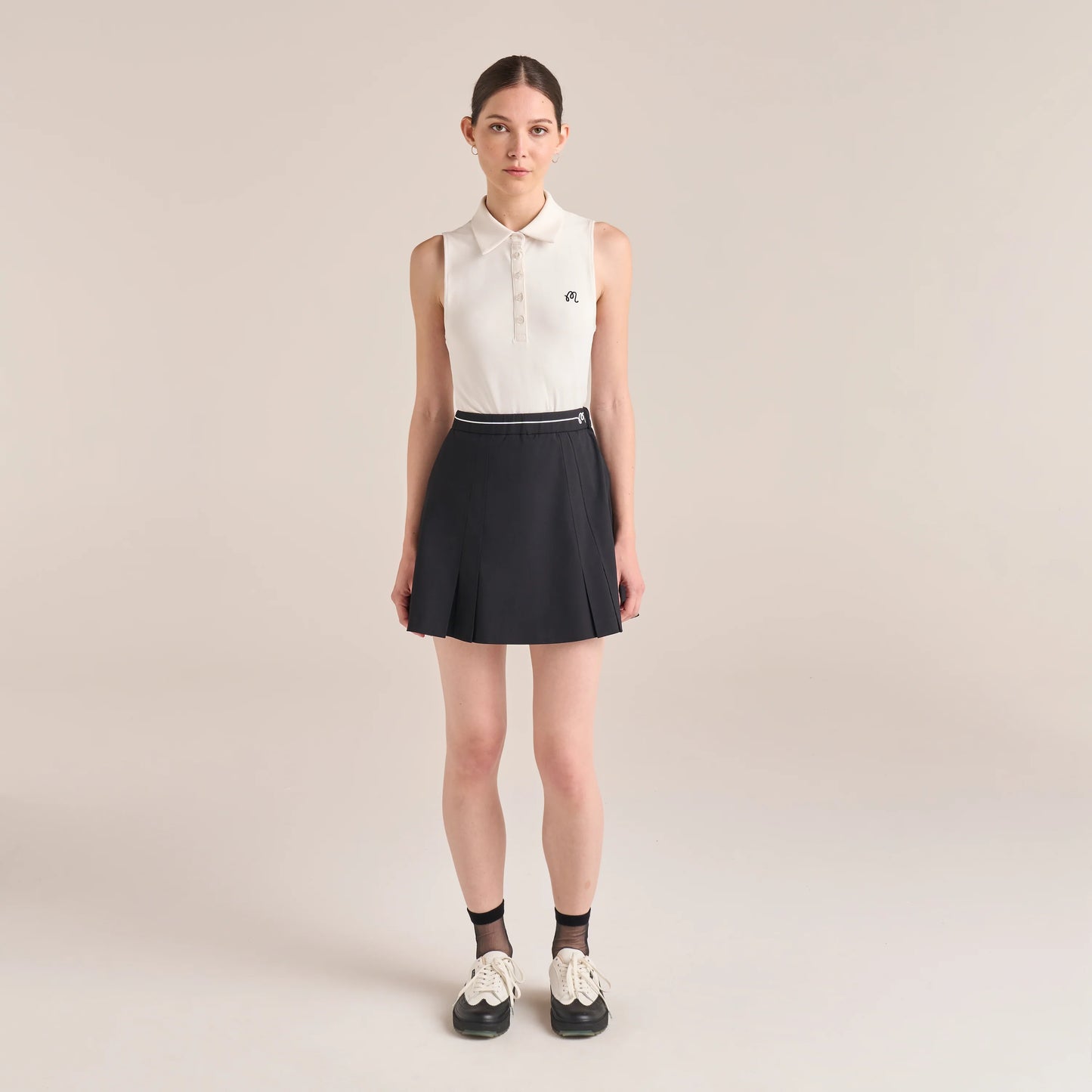 Malbon "Frida Skirt" W - Navy