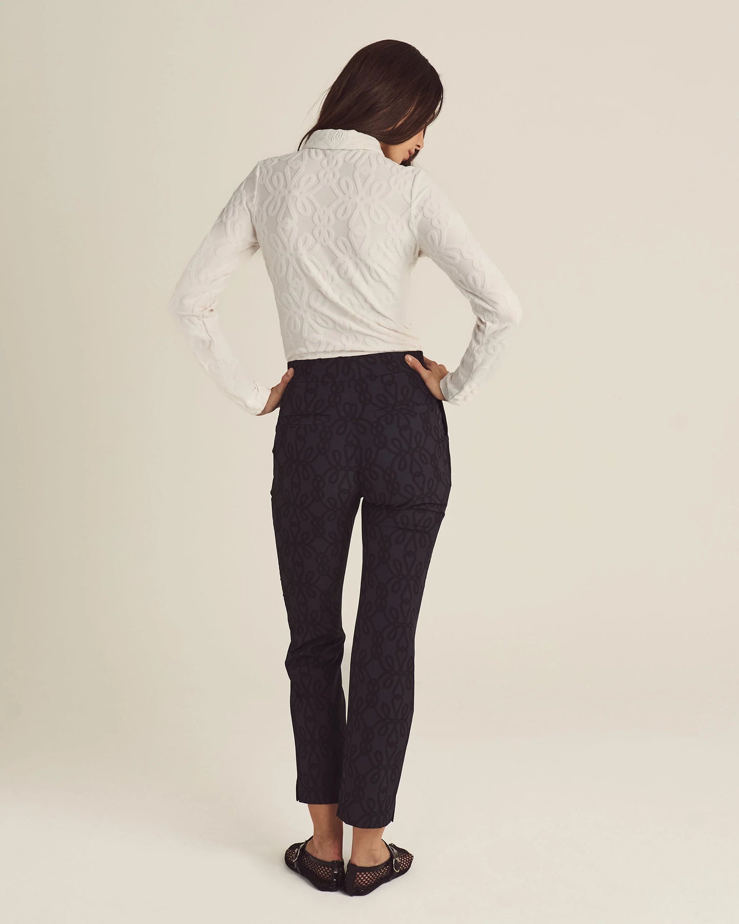 Malbon "Nora Pant" W - Black