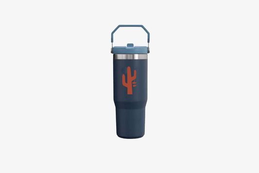 Stanley x Manor "Classic Flip Straw 30oz Tumbler" - Navy / Orange