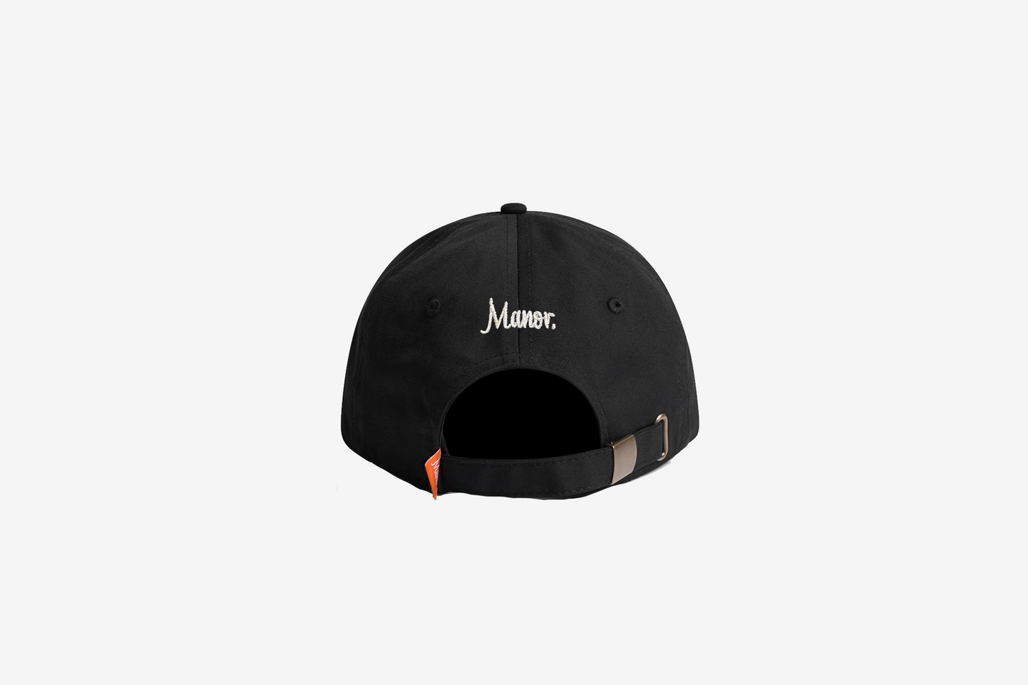Manor "Hangtime" Strapback Dad Hat - Black